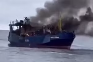 Tên lửa Nga bắn trúng tàu 'Thuyền trưởng Lobanov' ở biển Baltic?