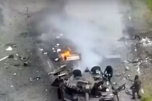 Xe tăng T-62M chịu được vụ nổ mạnh nhất và cứu sống kíp chiến đấu