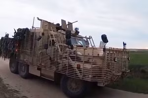 Xe bọc thép hạng nặng Mastiff đặc biệt bị Nga bắt giữ