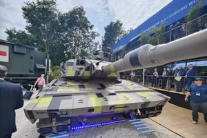 Rheinmetall giới thiệu xe tăng KF51-U nâng cấp cực mạnh