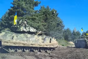 Nga chiếm giữ thành công xe chiến đấu bộ binh M2A2 ODS Bradley đầu tiên