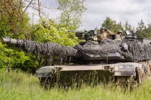 Xe tăng M1 Abrams đầu tiên đã đến chiến trường