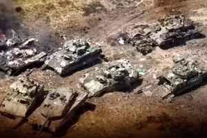 Nồi hầm Rabotino đã trở thành nghĩa địa xe tăng lớn nhất thế kỷ 21