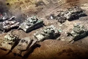 Nồi hầm Rabotino đã trở thành nghĩa địa xe tăng lớn nhất thế kỷ 21