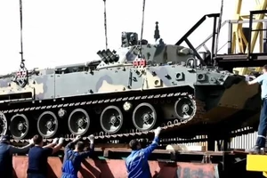 Tiếp nhận lô thiết giáp BMP-3 và BMD-4M 'nâng cấp đặc biệt'