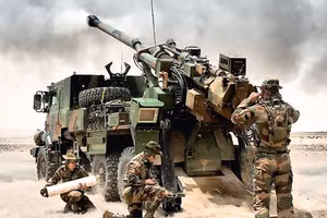 Pháp sản xuất số lượng pháo tự hành Caesar 'lớn chưa từng có' cho Ukraine