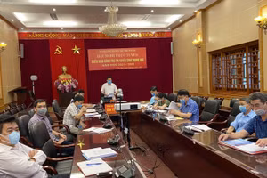 Hội nghị trực tuyến thi tuyển sinh trung học 2021 - 2022