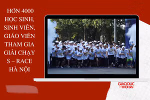 Hơn 4000 học sinh, giáo viên tham gia Giải chạy S-RACE Hà Nội