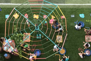 Không gian trải nghiệm sáng tạo của HS