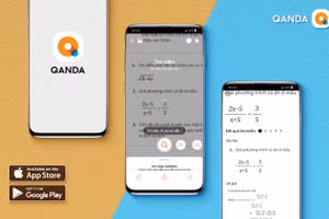 Ứng dụng giải toán QANDA được nhiều HS đón nhận