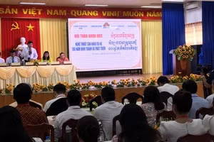 Hội thảo thu hứt đông đảo các nhà nghiên cứu 