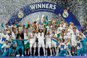 Real kiếm được số tiền lớn nhờ vô địch Champions League. Ảnh: Reuters.