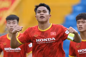 Dụng Quang Nho tự tin trước trận gặp U23 Uzbekistan.