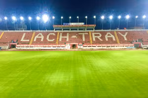 Các trận đấu của bảng B môn bóng đá nữ  sẽ được tổ chức trên SVĐ Lạch Tray (Hải Phòng).