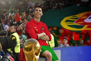 Ronaldo và các đồng đội giành vé dự World Cup 2022.