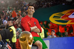 Ronaldo và các đồng đội giành vé dự World Cup 2022.