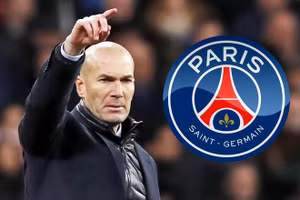 Rộ tin HLV Zidane sắp trở thành thuyền trưởng PSG.