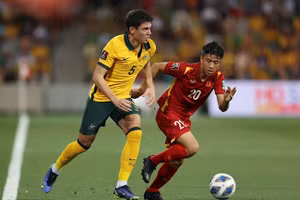 Australia có chiến thắng ấn tượng trước Việt Nam ở lượt trận 7 Vòng loại World Cup 2022.