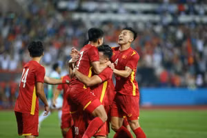 Chiến thắng trước U23 Myanmar đã giúp U23 Việt Nam đặt một chân vào bán kết SEA Games 31.