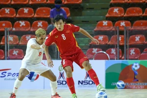  Futsal Việt Nam không thể thắng Myanmar ở trận ra quân giải Đông Nam Á.