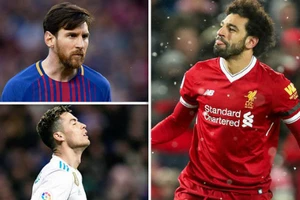 Mohamed được đánh giá đang tiệm cận trình độ của Messi và Ronaldo.