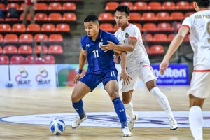 Futsal Thái Lan tiến vào Bán kết giải Futsal Đông Nam Á 2022 bằng ngôi nhất bảng A.