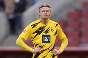 Erling Haaland được đồn đoán gia nhập Man City vào mùa hè tới.