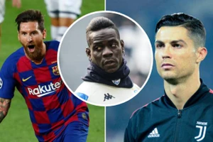 Mario Balotelli tự tin bản thân giỏi ngang Messi và Ronaldo.