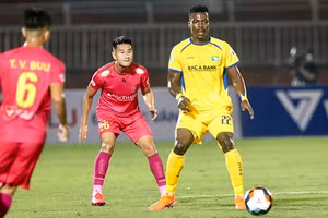 SLNA có chiến thắng đầu tay tại V.League 2022 trước Bình Dương FC