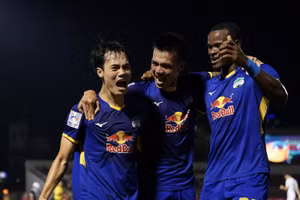 Topenland Bình Định sẽ tiếp đón HAGL trên SVĐ Quy Nhơn vòng 5 V.League.