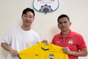 An Sae Hee chưa thể thi đấu cho Hoàng Anh Gia Lai trong vòng 1 tháng tới.