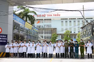 13h ngày hôm nay 14/6, Bệnh viện K, cơ sở Tân Triều chính thức kết thúc thời gian cách ly y tế.