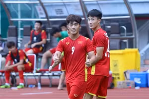 Quốc Việt không được ra sân ở giải U23 châu Á.