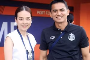 HLV Kiatisak tin tưởng Madam Pang làm tốt chức Chủ tịch bóng đá Thái Lan.