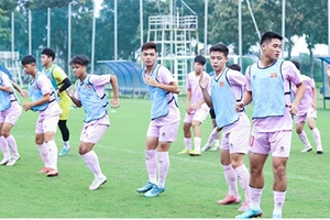 U16 Việt Nam tích cực rèn quân chuẩn bị cho giải Đông Nam Á.