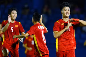 U19 Việt Nam ở giải quốc tế tại Trung Quốc trong tháng 6.