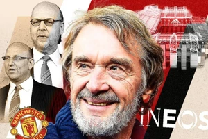 Sir Jim Ratcliffe chính thức sở hữu cổ phần của Man United.