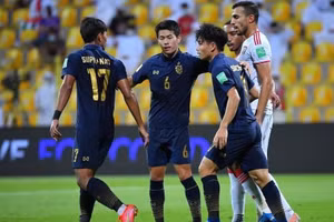 Tuyển Thái Lan rộng cửa đi tiếp ở Asian Cup 2023.