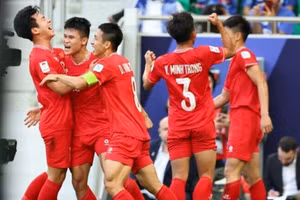 Đội tuyển Việt Nam có màn trình diễn đáng khen trước Nhật Bản ở Asian Cup.