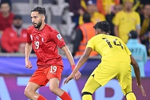 Hazza Ali Ateeq Mubarak của tuyển Bahrain bị đình chỉ vì dính doping.