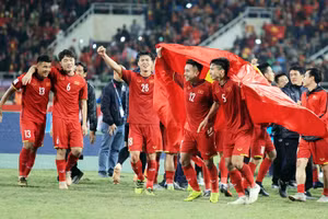 Đội tuyển Việt Nam được truyền thông Đông Nam Á vinh danh.