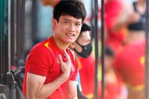 Hoàng Đức tự tin trước trận gặp Indonesia.