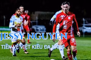 Jessy Nguyen đang tiến bộ rất nhanh ở môi trường bóng đá Pháp.