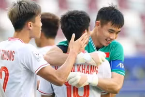 U23 Việt Nam sớm có vé vào tứ kết U23 châu Á.