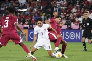 Indonesia thua đau trước U23 Qatar ở trận mở màn U23 châu Á.