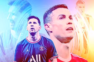 Ronaldo vượt mặt Messi về lượng người theo dõi trên trang Instagram.