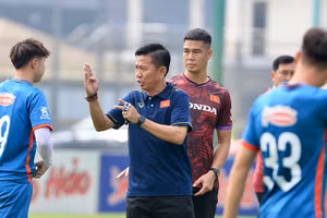 U23 Việt Nam tích cực rèn quân cho giải châu Á.