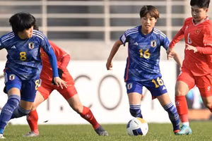 U20 nữ Việt Nam thua cách biệt trước Nhật Bản ở VCK U20 nữ châu Á 2024.