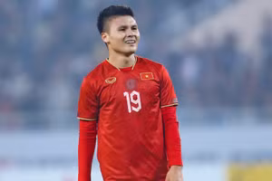 Quang Hải trở lại mạnh mẽ trong màu áo CLB Công an Hà Nội.