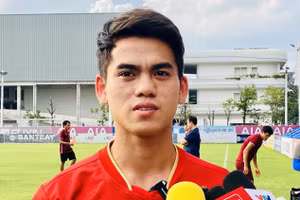 Khuất Văn Khang quyết tâm cùng U23 Việt Nam dự Olympic tại Paris.